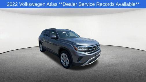 Platinum Gray Metallic 2022 Volkswagen Atlas 2.0T SE w/Technology 4MOTION
