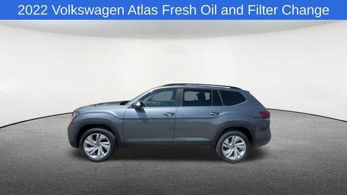 Platinum Gray Metallic 2022 Volkswagen Atlas 2.0T SE w/Technology 4MOTION