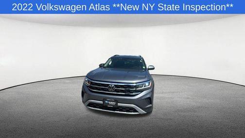 Platinum Gray Metallic 2022 Volkswagen Atlas 2.0T SE w/Technology 4MOTION