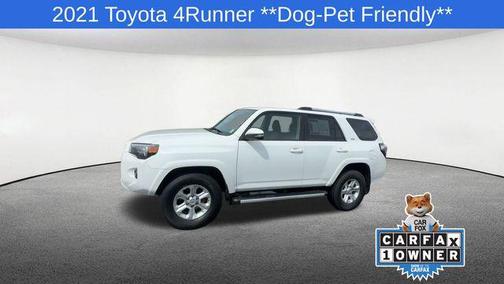 Super White 2021 Toyota 4Runner SR5 Premium