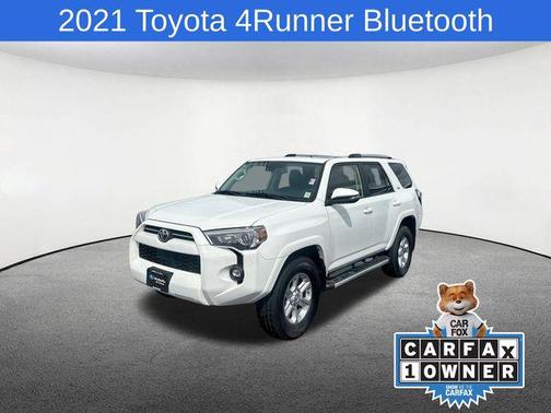 Super White 2021 Toyota 4Runner SR5 Premium