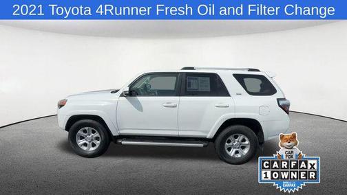 Super White 2021 Toyota 4Runner SR5 Premium