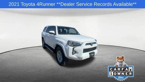 Super White 2021 Toyota 4Runner SR5 Premium