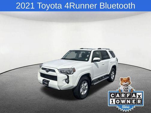 Super White 2021 Toyota 4Runner SR5 Premium
