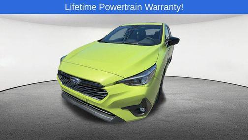 Citron Yellow Pearl 2026 Subaru Impreza RS