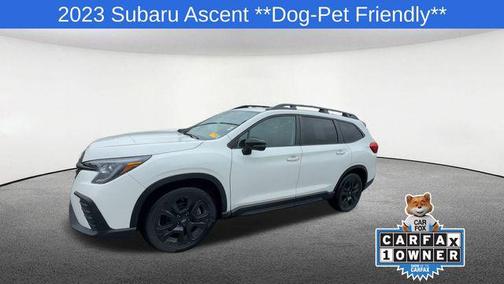 Crystal White Pearl 2023 Subaru Ascent Onyx Edition 7-Passenger