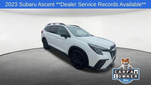 Crystal White Pearl 2023 Subaru Ascent Onyx Edition 7-Passenger