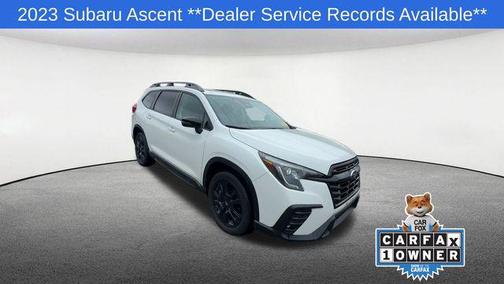 Crystal White Pearl 2023 Subaru Ascent Onyx Edition 7-Passenger