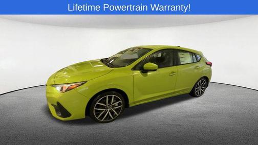 Citron Yellow Pearl 2026 Subaru Impreza Sport