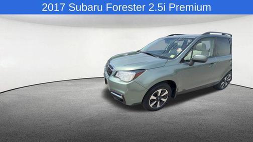 Jasmine Green Metallic 2017 Subaru Forester 2.5i Premium