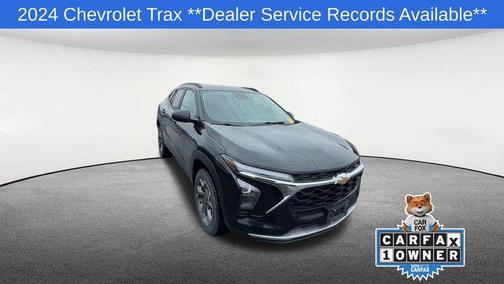 Mosaic Black Metallic 2024 Chevrolet Trax LT