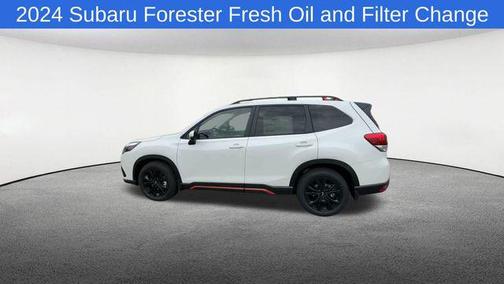 Crystal White Pearl 2024 Subaru Forester Sport