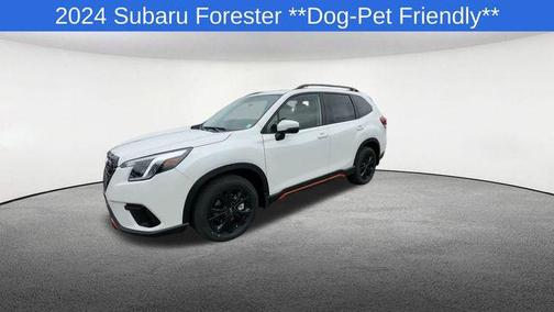 Crystal White Pearl 2024 Subaru Forester Sport