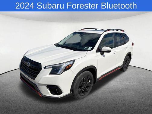 Crystal White Pearl 2024 Subaru Forester Sport