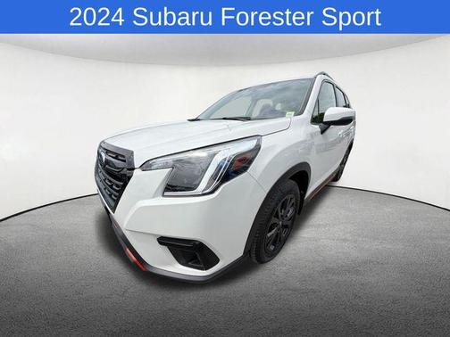 Crystal White Pearl 2024 Subaru Forester Sport