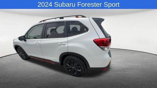 Crystal White Pearl 2024 Subaru Forester Sport