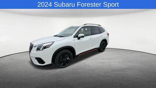 Crystal White Pearl 2024 Subaru Forester Sport