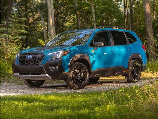 Geyser Blue 2022 Subaru Forester Wilderness