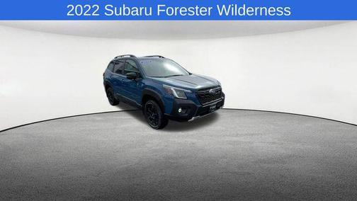 Geyser Blue 2022 Subaru Forester Wilderness
