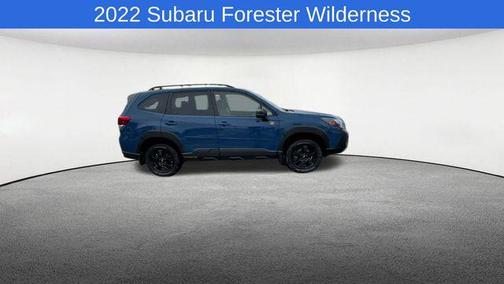 Geyser Blue 2022 Subaru Forester Wilderness