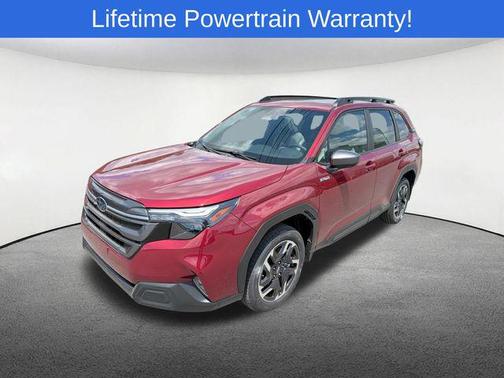 Crimson Red Pearl 2026 Subaru Forester Hybrid Premium