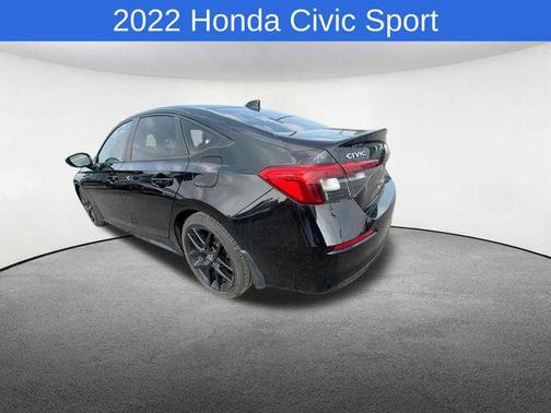 Crystal Black Pearl 2022 Honda Civic Sport