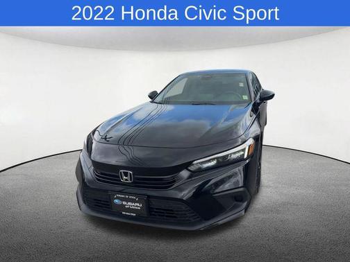 Crystal Black Pearl 2022 Honda Civic Sport