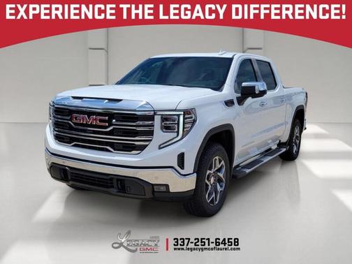 WHITE 2026 GMC Sierra 1500 SLT