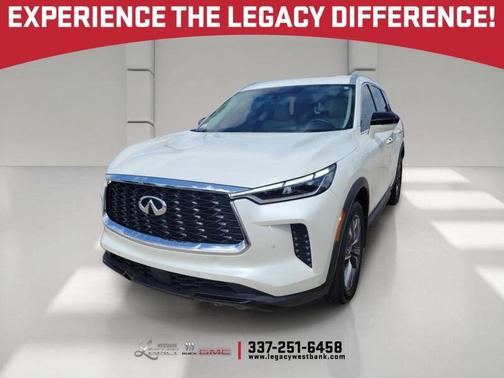 Majestic White 2023 INFINITI QX60 Luxe