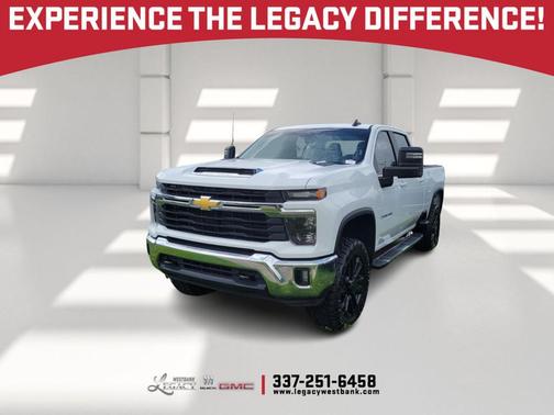 Summit White 2025 Chevrolet Silverado 2500 LT