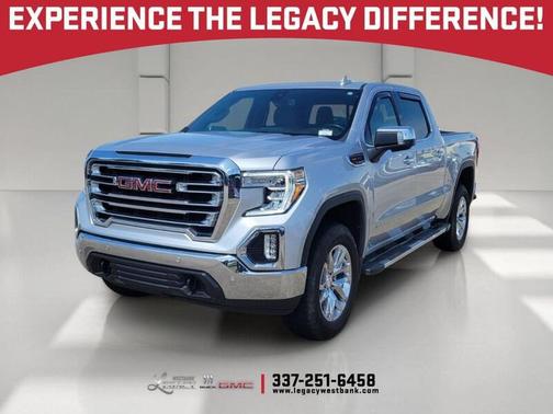 Quicksilver Metallic 2021 GMC Sierra 1500 SLT