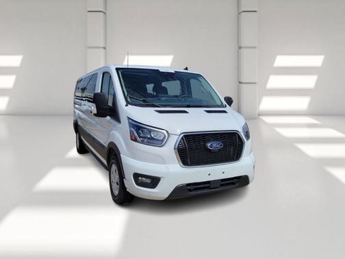 Oxford White 2023 Ford Transit-350 XLT