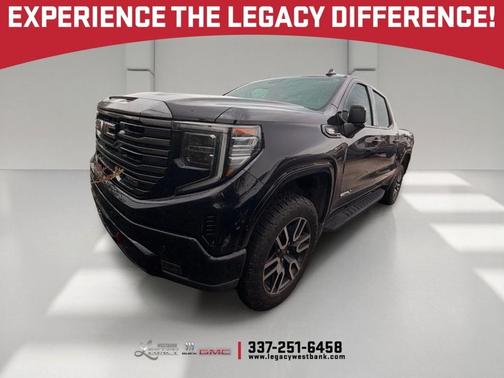 Onyx Black 2023 GMC Sierra 1500 AT4