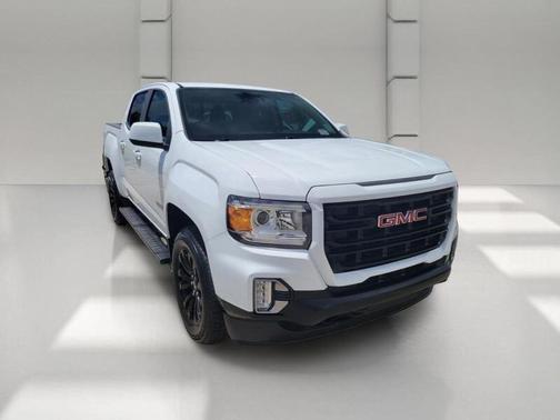 Summit White 2021 GMC Canyon Elevation