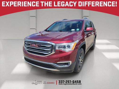 RED 2017 GMC Acadia SLT-1