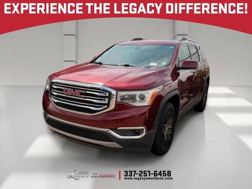 RED 2017 GMC Acadia SLT-1