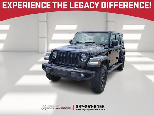 Black Clearcoat 2019 Jeep Wrangler Unlimited Sahara