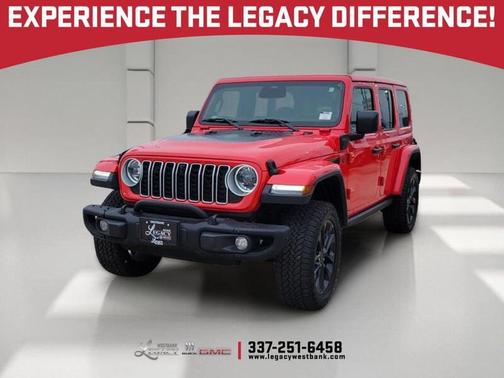 Firecracker Red Clearcoat 2025 Jeep Wrangler 4xe Sahara