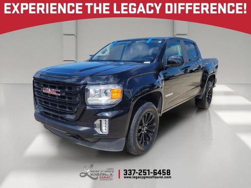 Onyx Black 2021 GMC Canyon Elevation