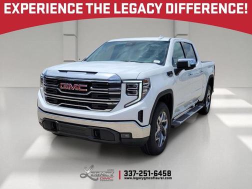 WHITE 2026 GMC Sierra 1500 SLT