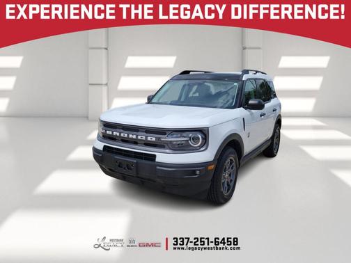 Oxford White 2023 Ford Bronco Sport Big Bend