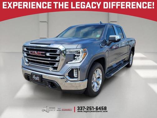 Satin Steel Metallic 2021 GMC Sierra 1500 SLT
