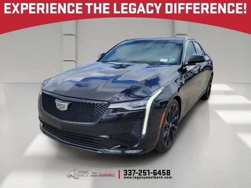Midnight Steel Metallic 2023 Cadillac CT4 Luxury
