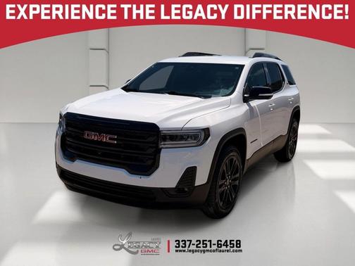 Summit White 2023 GMC Acadia FWD SLT