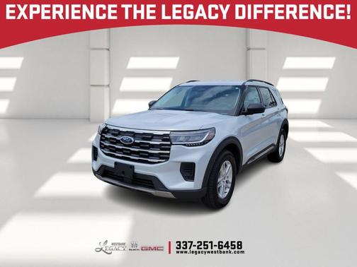 WHITE 2025 Ford Explorer Active
