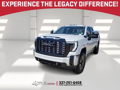 White Frost Tricoat 2025 GMC Sierra 2500 Denali Ultimate