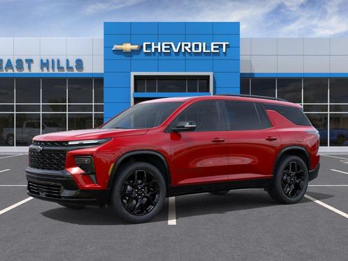 Radiant Red Tintcoat 2026 Chevrolet Traverse RS