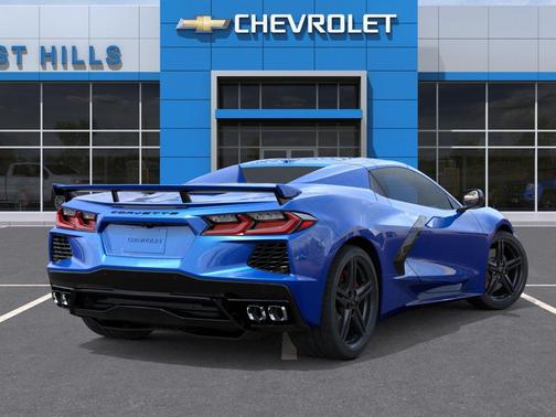 Riptide Blue Metallic 2026 Chevrolet Corvette Stingray w/2LT