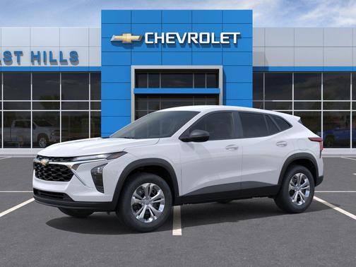 Summit White 2026 Chevrolet Trax LS