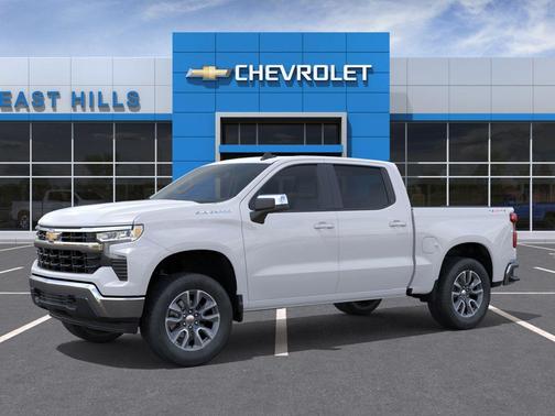 Summit White 2026 Chevrolet Silverado 1500 LT